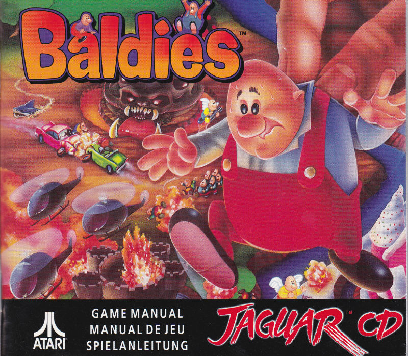 Amazon.com: Baldies Atari Jaguar CD : Videojuegos